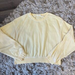 Double Zero Yellow Sweatshirt